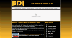 Desktop Screenshot of batterydistributorsinc.com